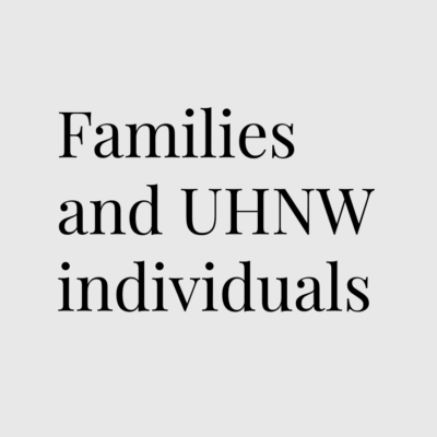 Working to enhance wealth and create opportunities across generations